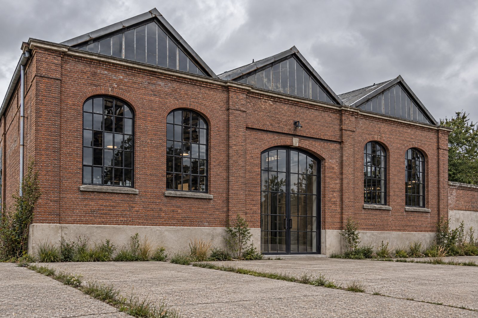 Réhabilitation d'une halle industrielle